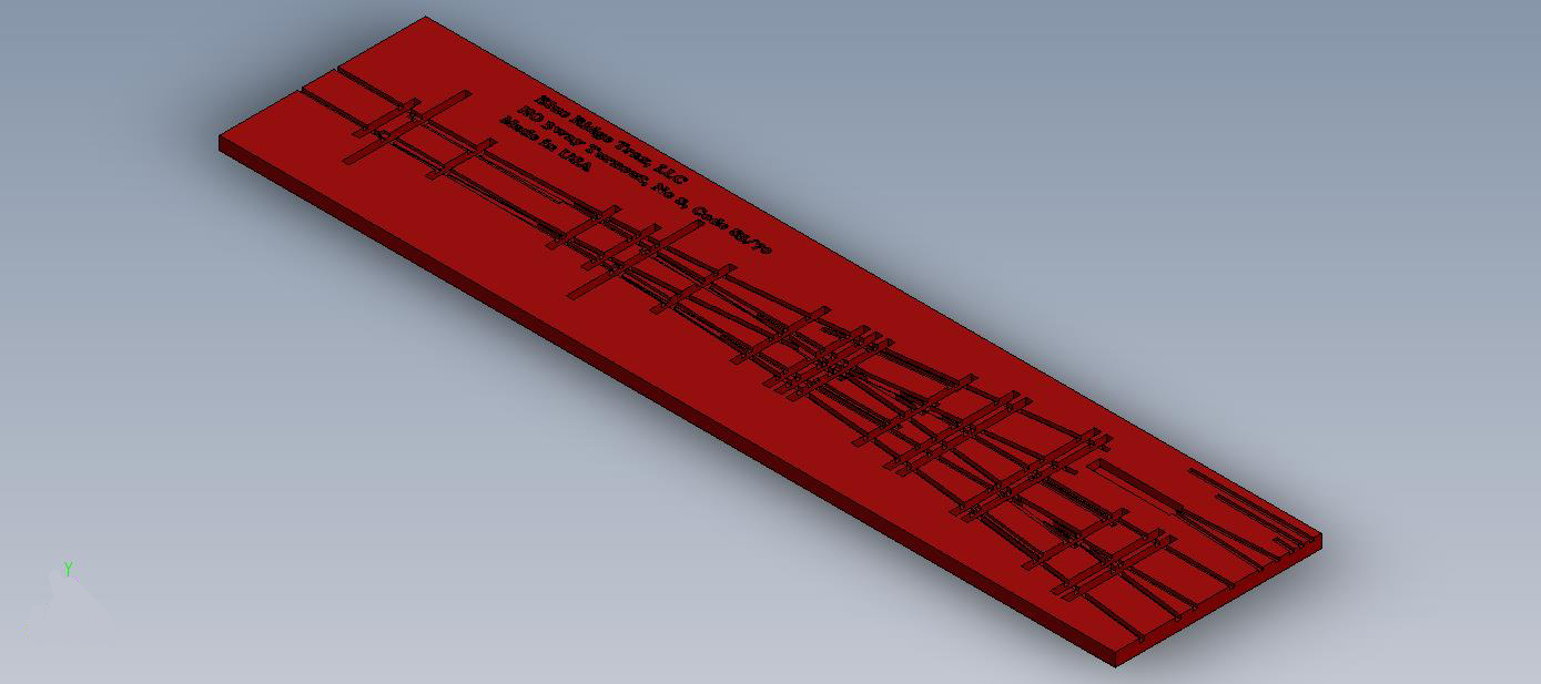 HOn30 3-Way Turnouts